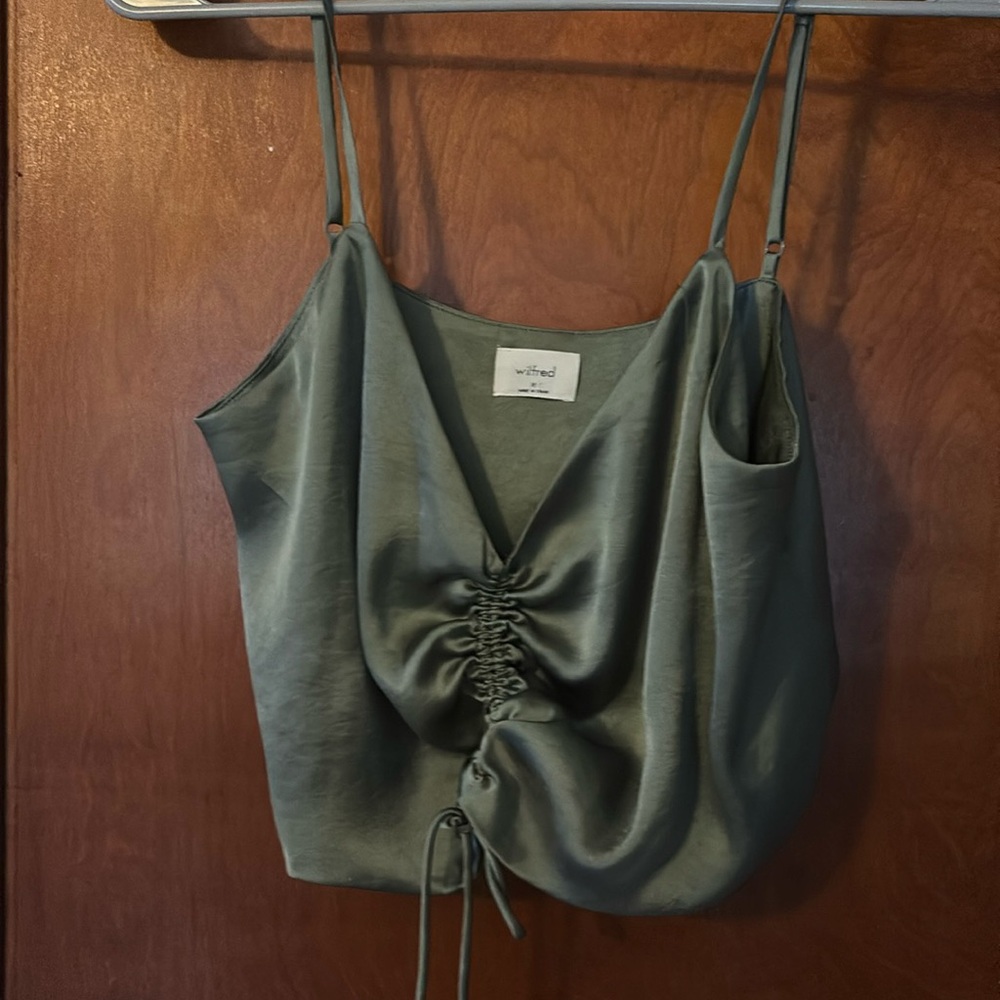 Aritzia Wilfred crop tank, size medium